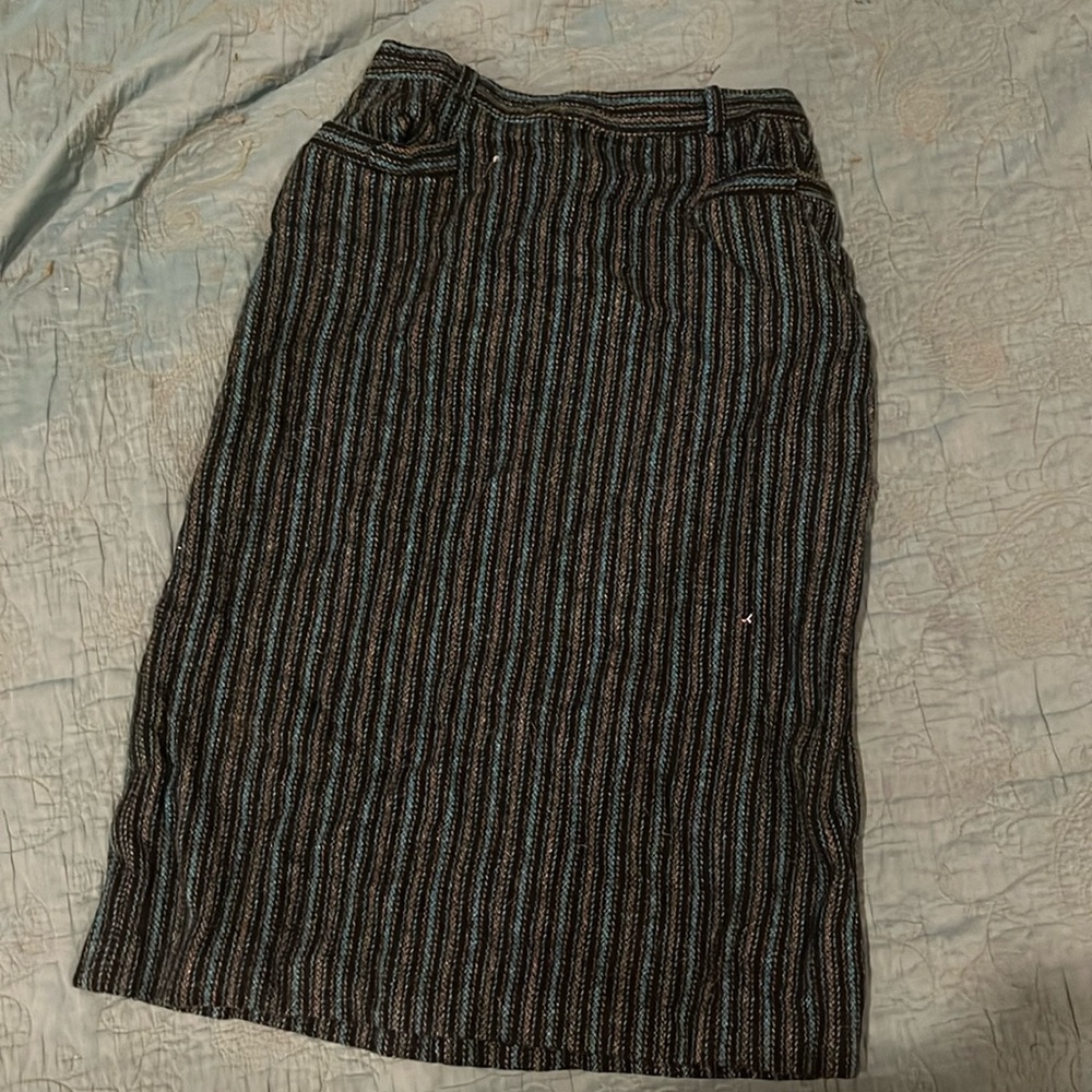 Vintage wool pencil skirt